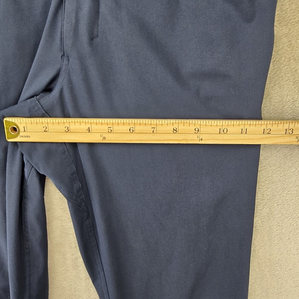 Lululemon Mens ABC Slim Fit Pants 31 (Fits 32x32) Blue Warpstreme LM5593S FLAWS - Picture 15 of 15